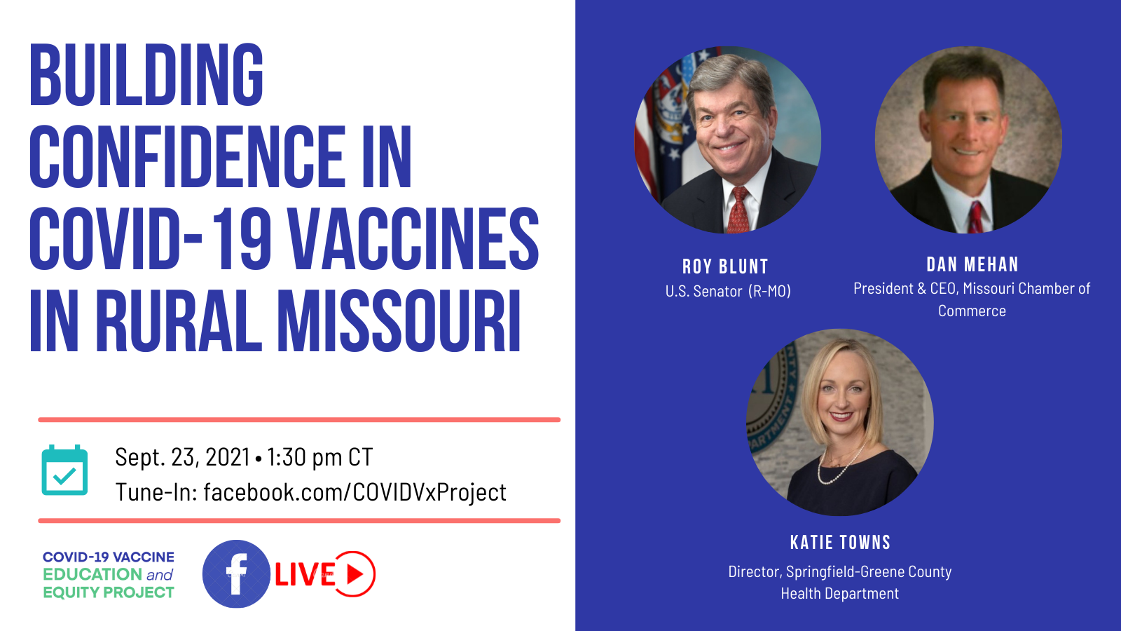 Building Confidence in COVID-19 Vaccines in Southwest Missouri