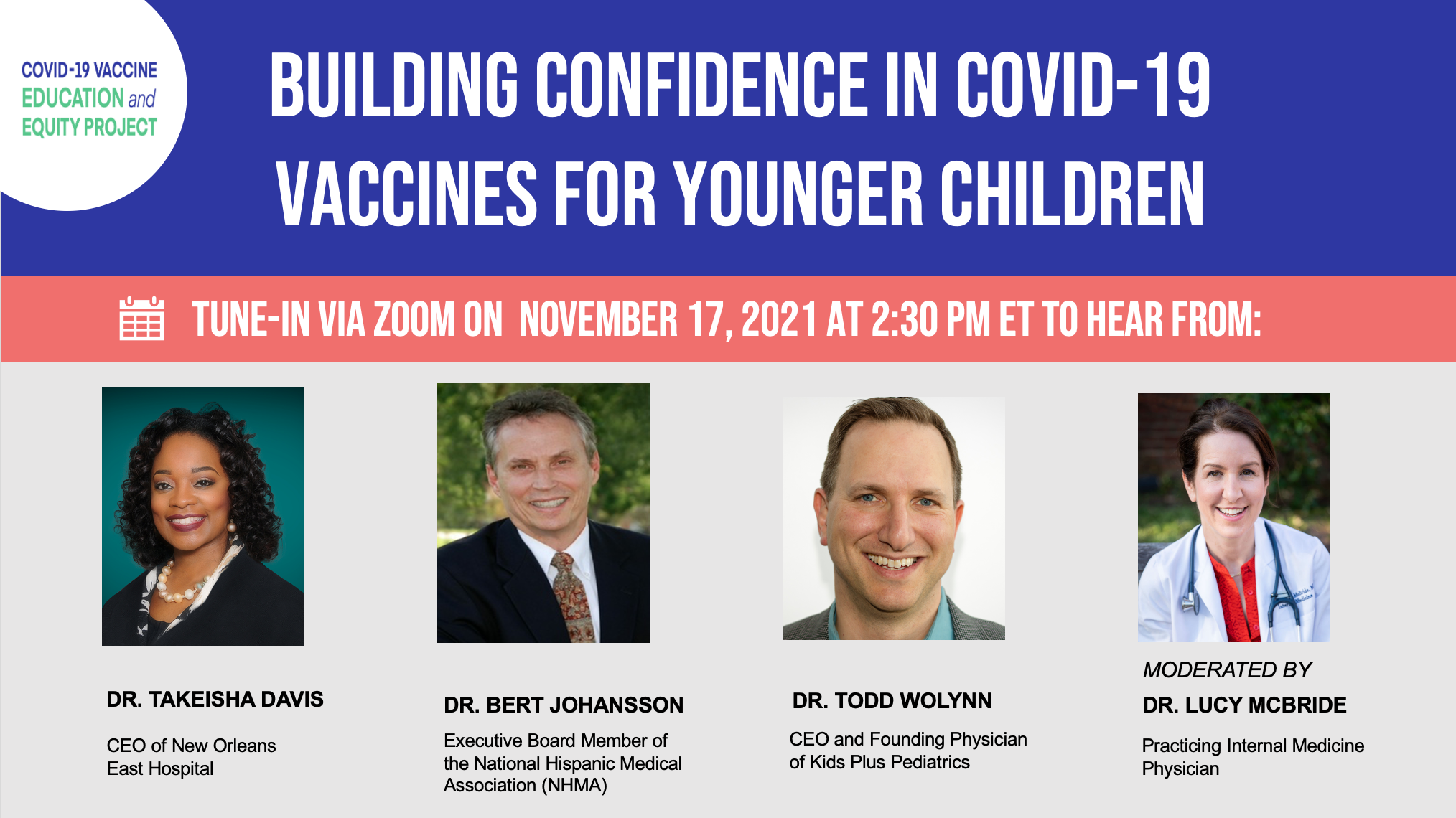 Building Confidence in COVID-19 Vaccines for Younger Children